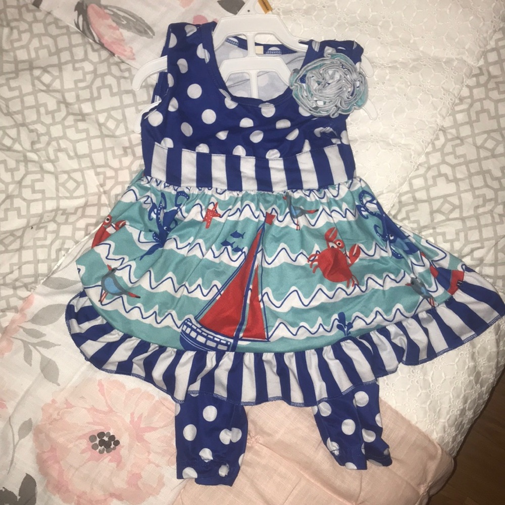 Super cute boutique outfit! 12-18 months girls